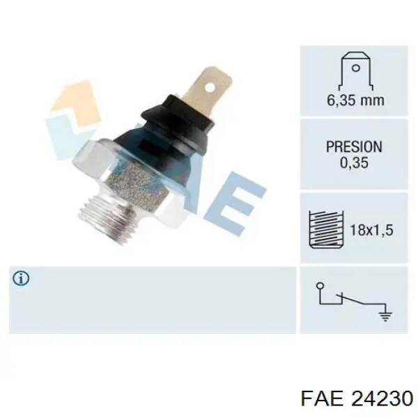 24230 FAE interruptor luz de freno