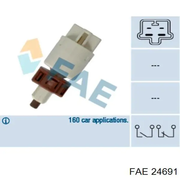 24691 FAE interruptor luz de freno