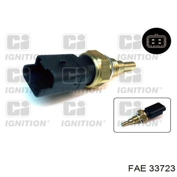 33723 FAE sensor de temperatura del refrigerante