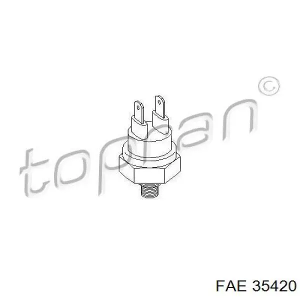 35420 FAE sensor de temperatura del refrigerante