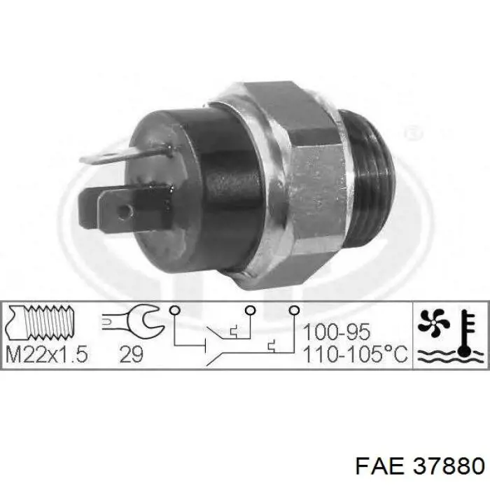 1674 Angli sensor, temperatura del refrigerante (encendido el ventilador del radiador)