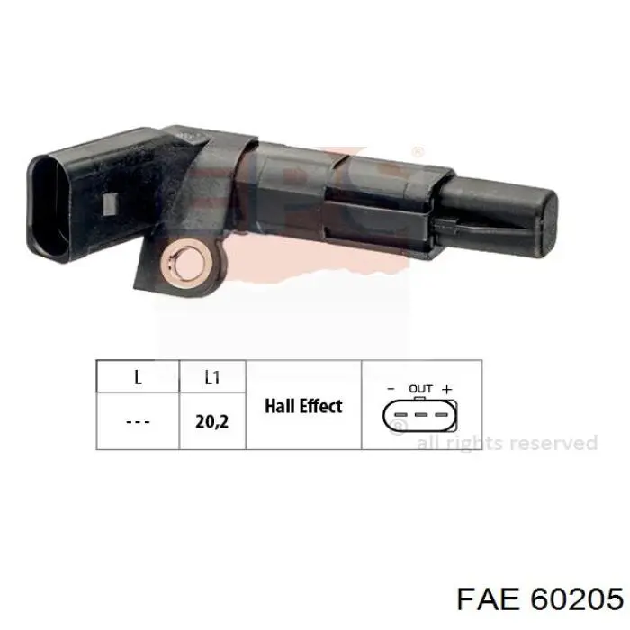 60205 FAE sensor de detonaciones