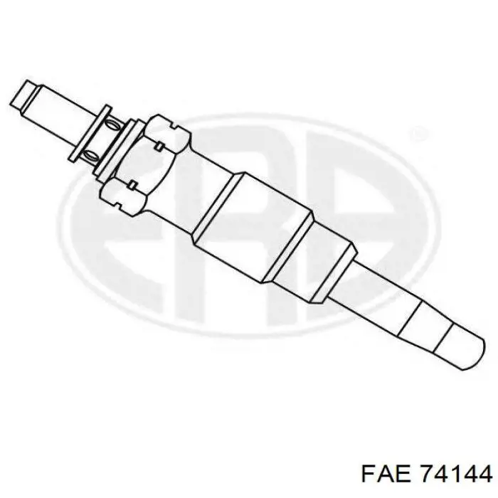 74144 FAE bujía de incandescencia