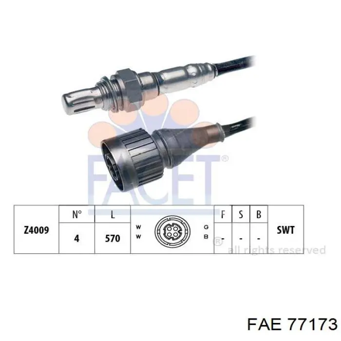 77173 FAE sonda lambda