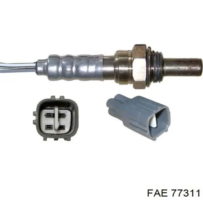 77311 FAE sonda lambda, sensor de oxígeno despues del catalizador izquierdo