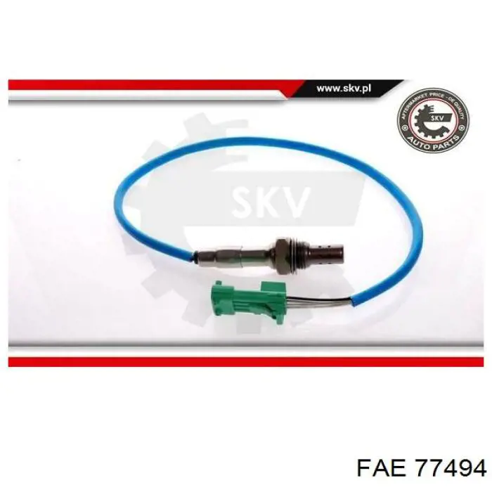 77494 FAE sonda lambda sensor de oxigeno para catalizador