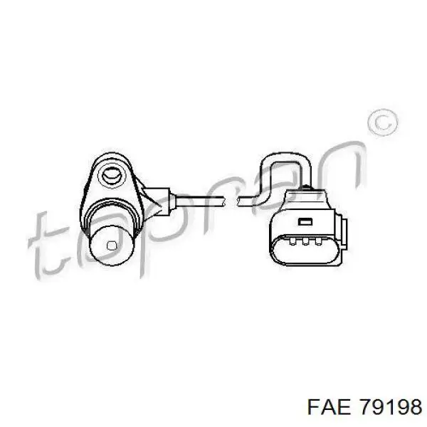 79198 FAE sensor de posición del cigüeñal