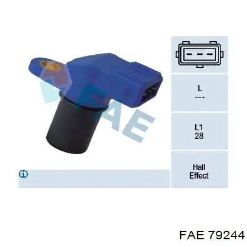 79244 FAE sensor de posición del cigüeñal