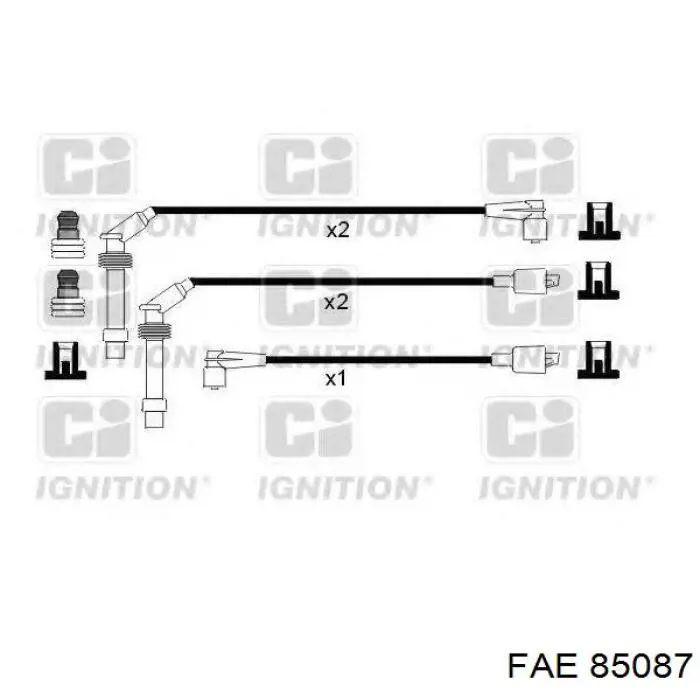 85087 FAE juego de cables de encendido