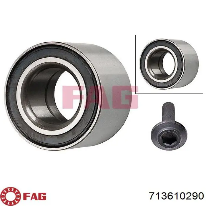 HBK5099.01 Open Parts cojinete de rueda trasero