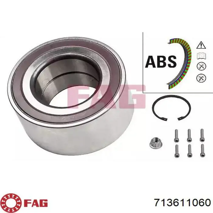  Cojinete de rueda delantero para Audi Q5 FYB, FYG