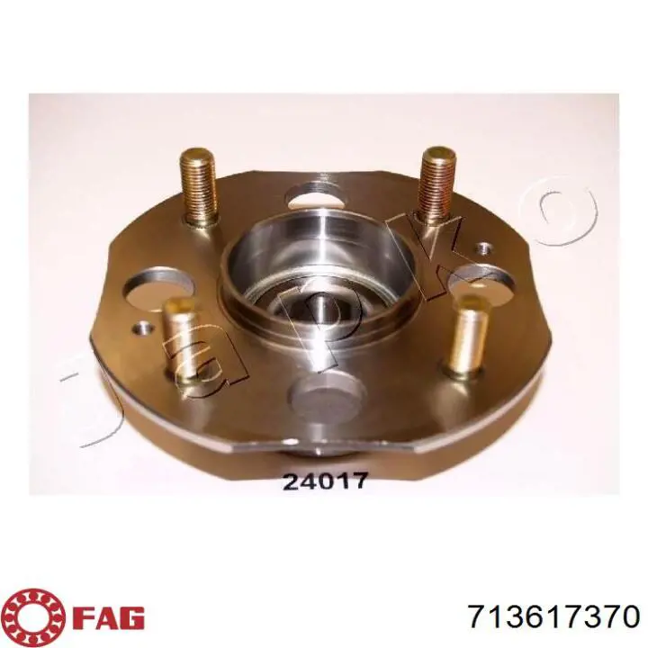  Cubo de rueda trasero para Honda Accord 5 