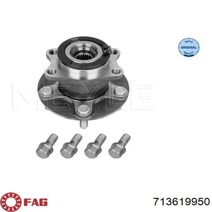 K05105770AF Fiat/Alfa/Lancia cubo de rueda trasero