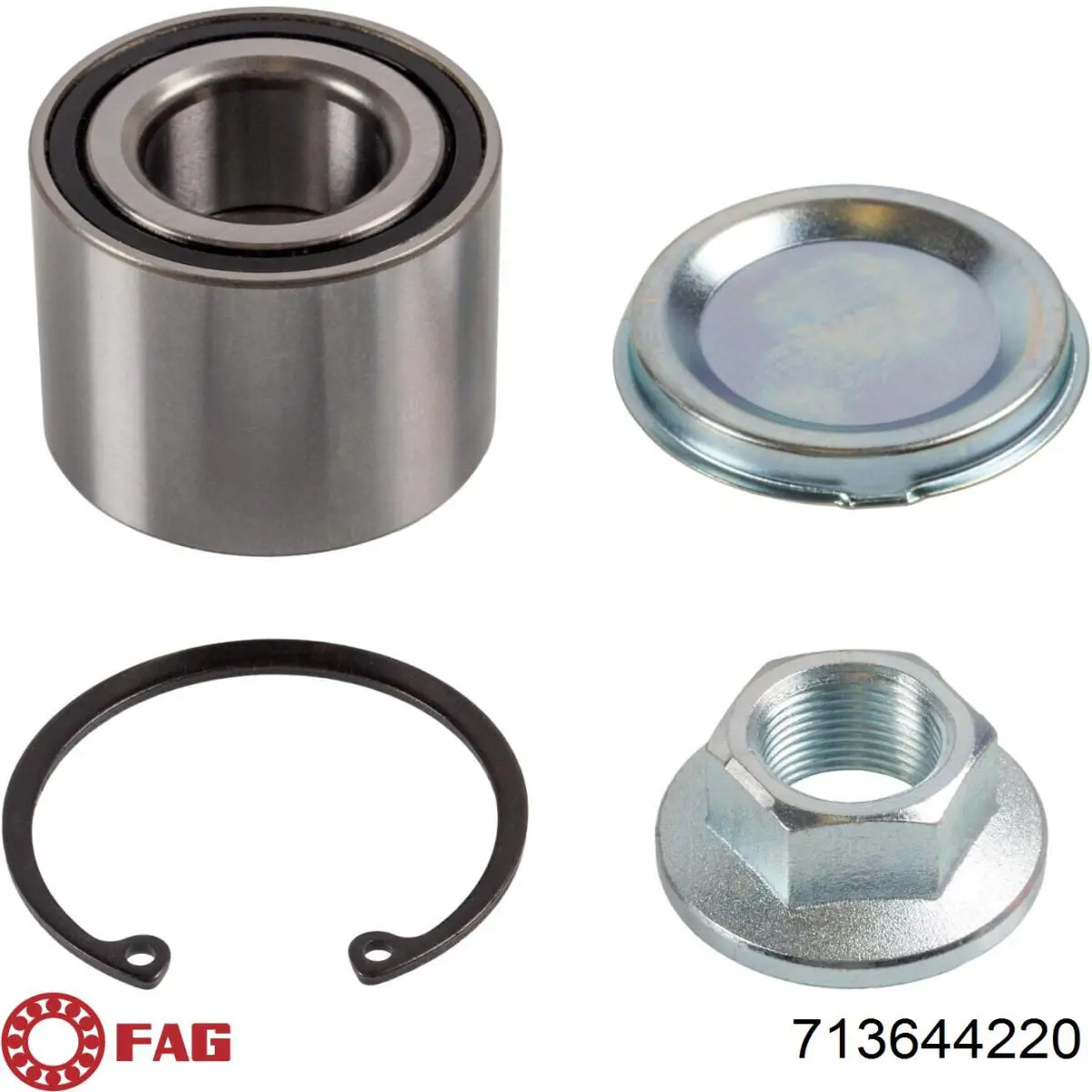  Cojinete de rueda trasero para Opel Corsa F08, F68