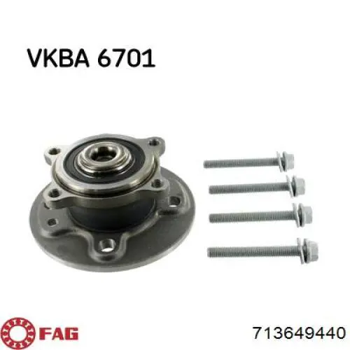  Cubo de rueda trasero para MINI Cooper R56