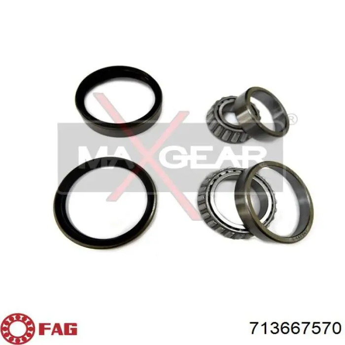  Cojinete de rueda trasero para Mercedes 100 631