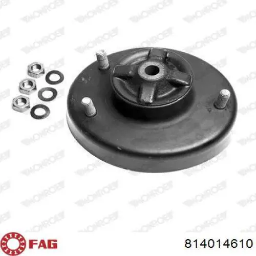 95AB5789AA Ford soporte amortiguador trasero