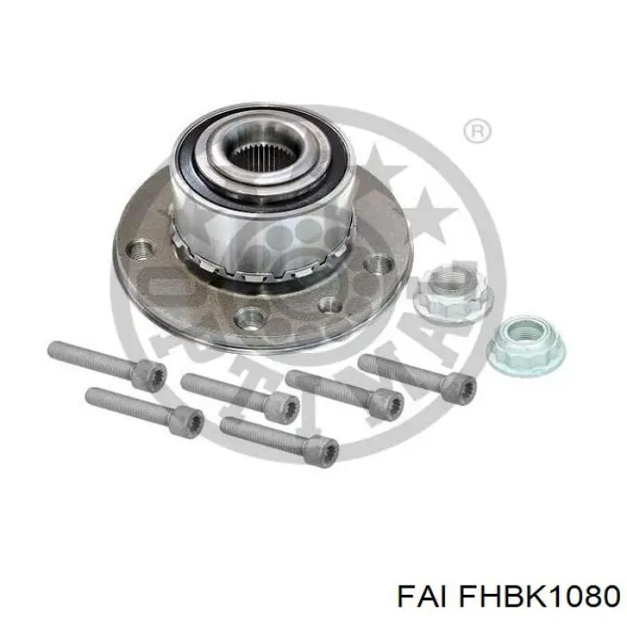 FHBK1080 FAI cubo de rueda delantero