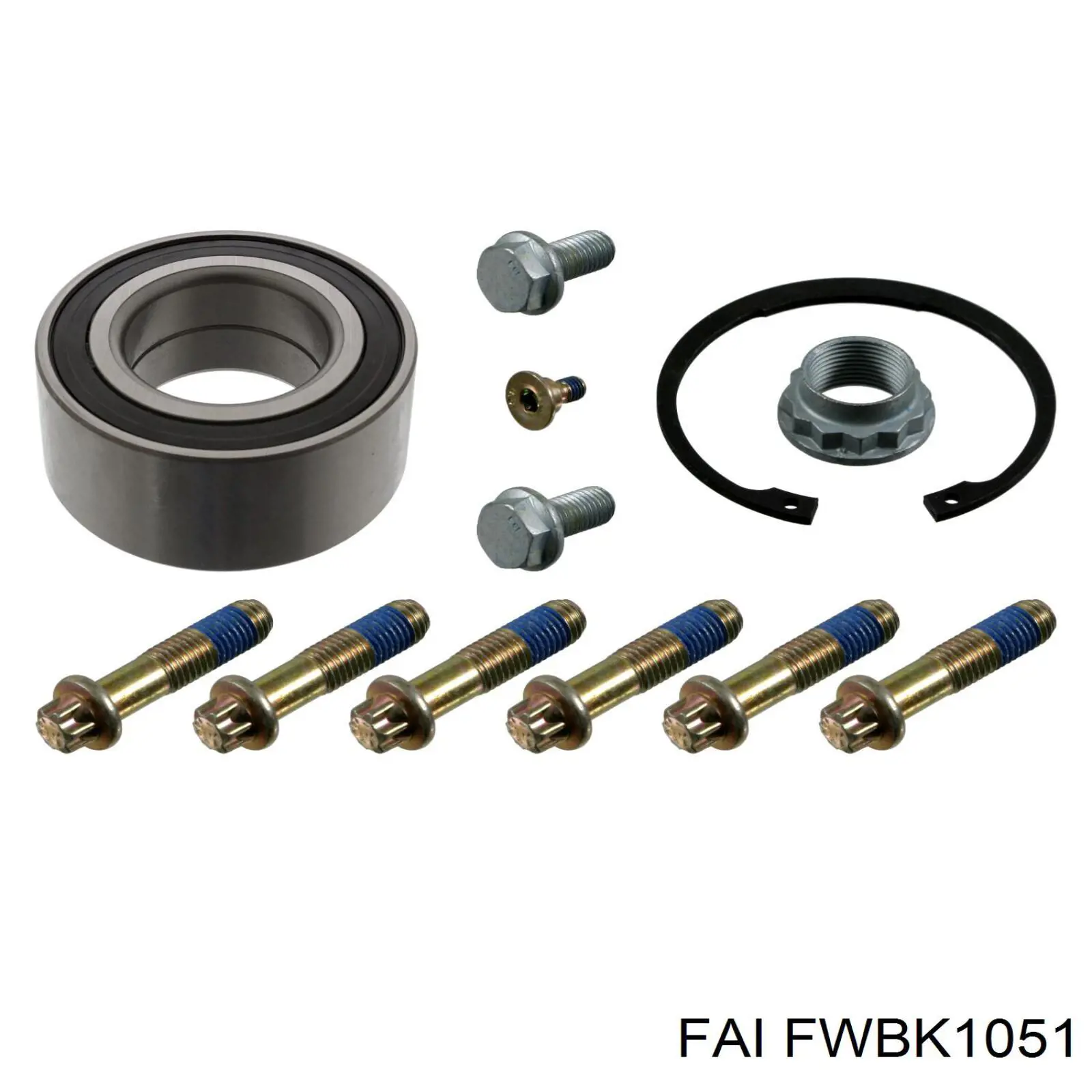 FWBK1051 FAI cojinete de rueda trasero