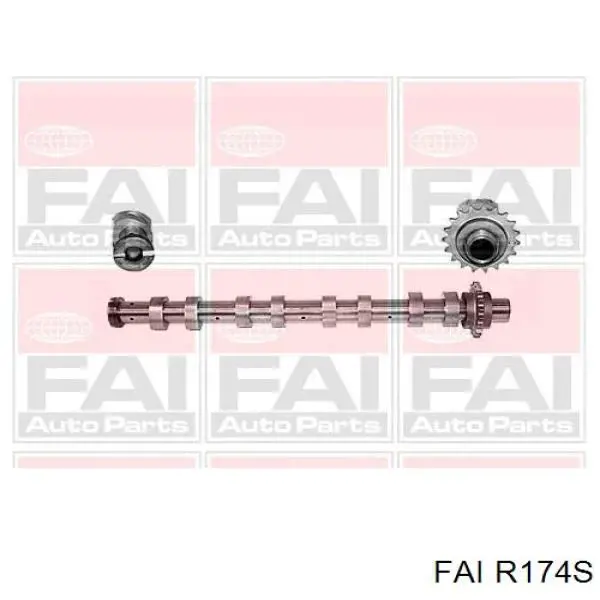 R174S FAI palanca oscilante, distribución del motor