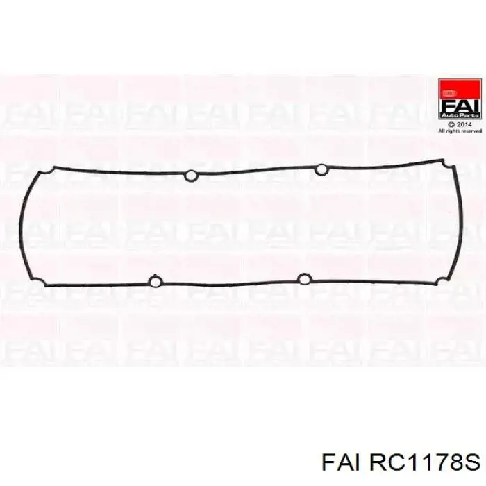 RC1178S FAI junta de la tapa de válvulas del motor