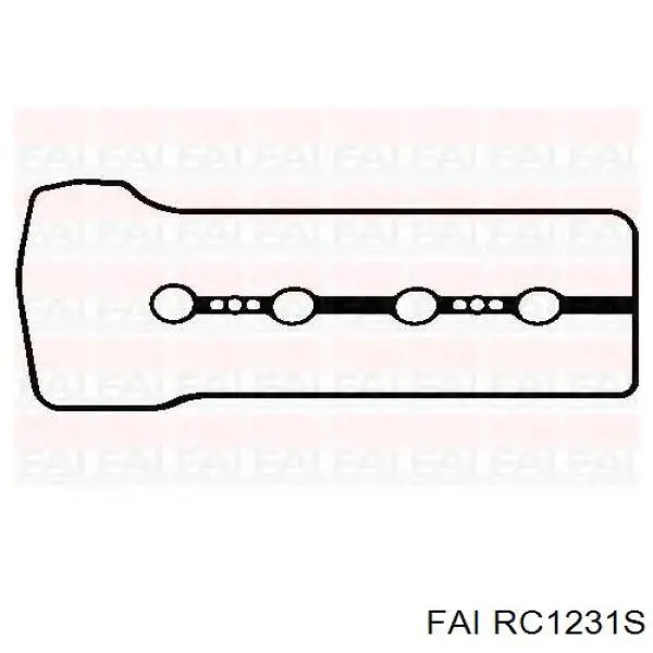 RC1231S FAI junta de la tapa de válvulas del motor