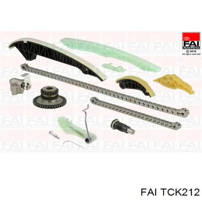 TCK212 FAI kit de cadenas de distribución