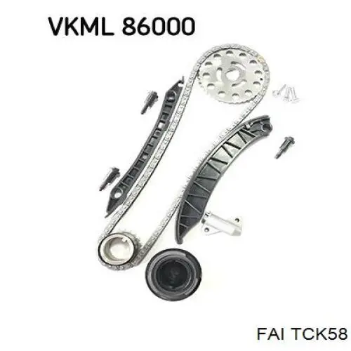 TCK58 FAI kit de cadenas de distribución