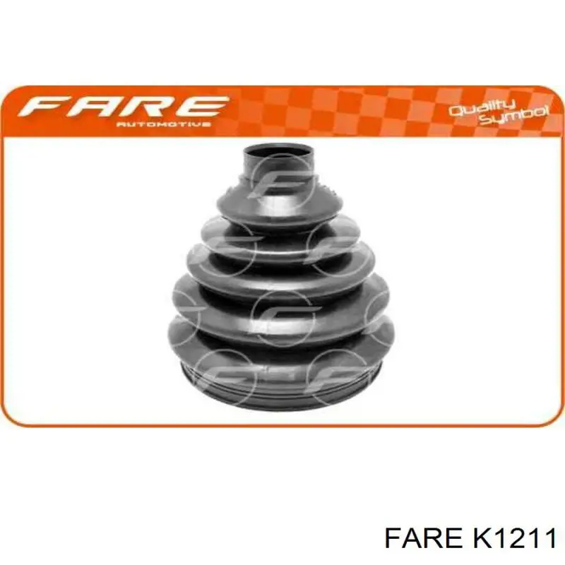 K1211 Fare fuelle, árbol de transmisión delantero exterior