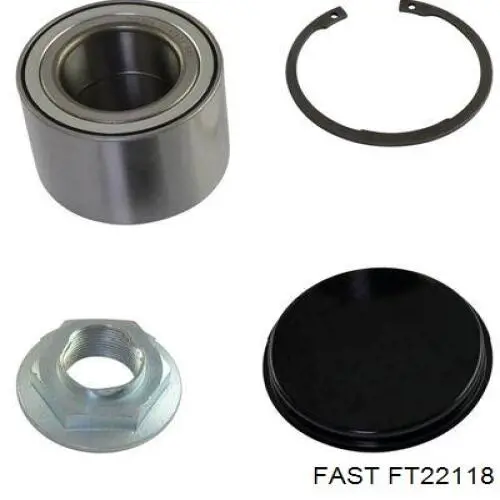 FT22118 Fast cojinete de rueda trasero