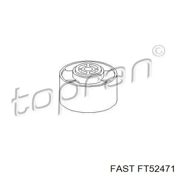 FT52471 Fast soporte, motor, trasero, silentblock