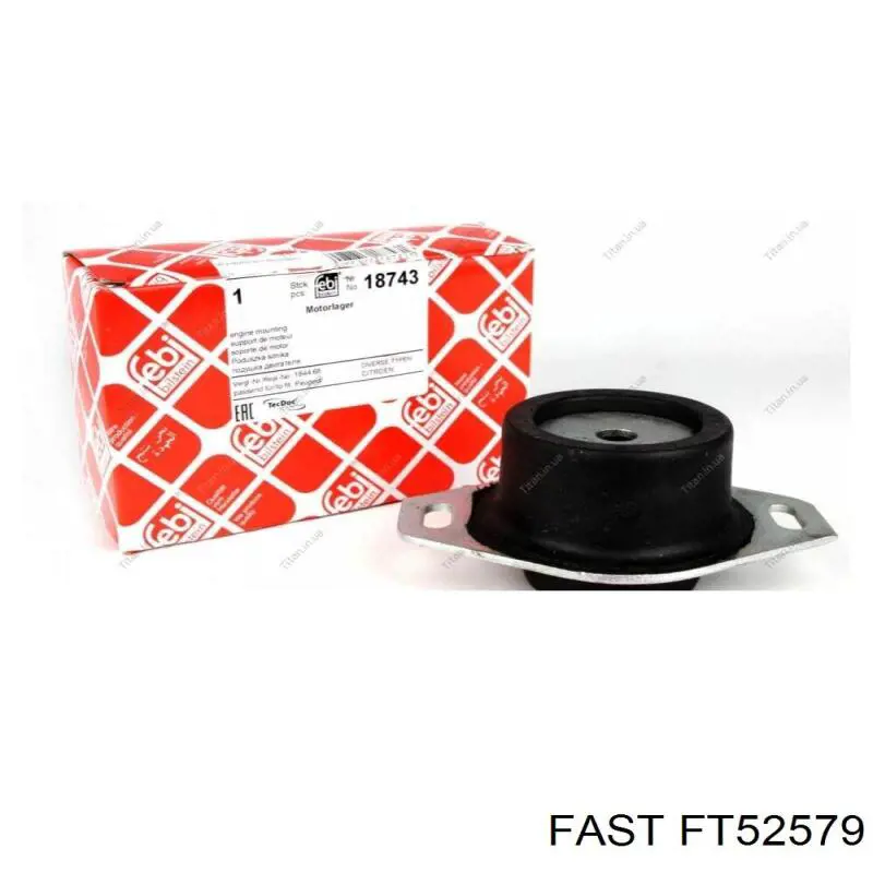 FT52579 Fast soporte motor izquierdo