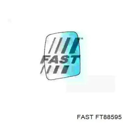 FT88595 Fast cristal de espejo retrovisor exterior izquierdo