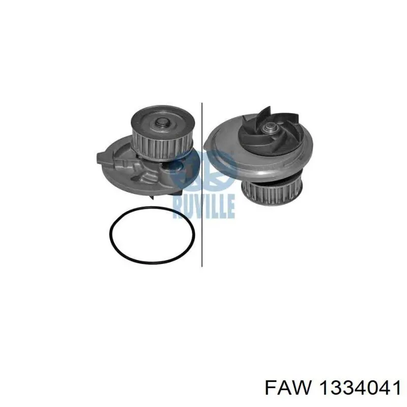 1334041 FAW bomba de agua