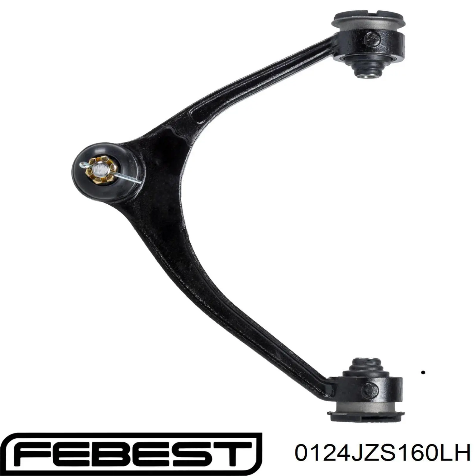 0124-JZS160LH Febest barra oscilante, suspensión de ruedas delantera, superior izquierda