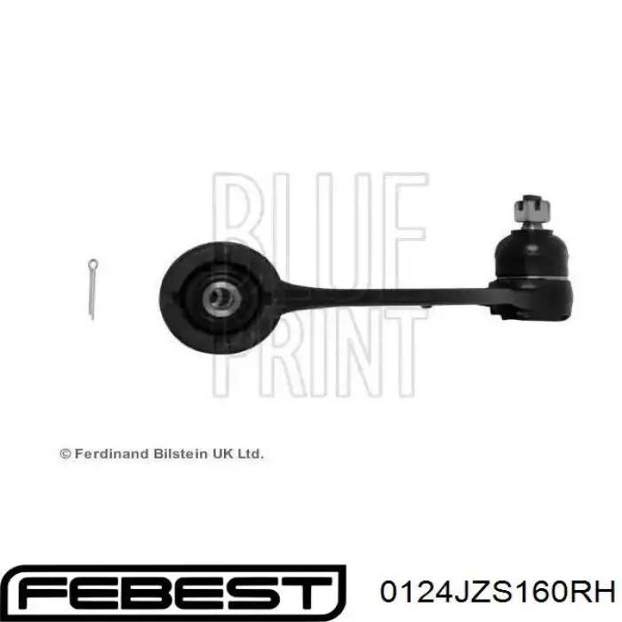 0124-JZS160RH Febest barra oscilante, suspensión de ruedas delantera, superior derecha