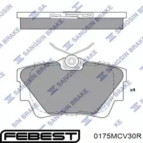  Juego de reparación, pinza de freno trasero para Toyota Avalon GSX30