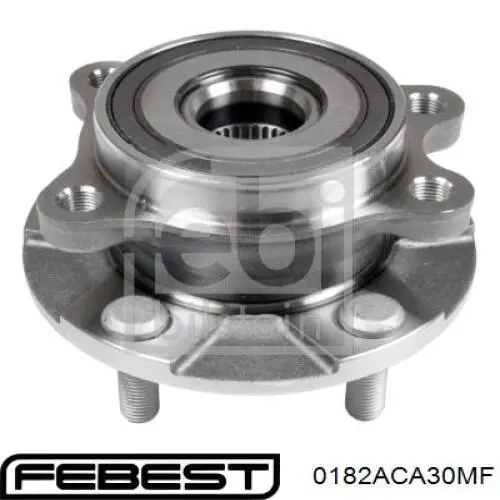 0182ACA30MF Febest cubo de rueda delantero