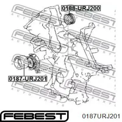  Rodillo, correa trapecial poli V para Toyota Sequoia K6