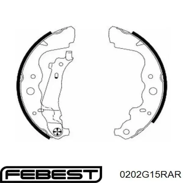  Pastillas de freno traseras para Nissan Almera 