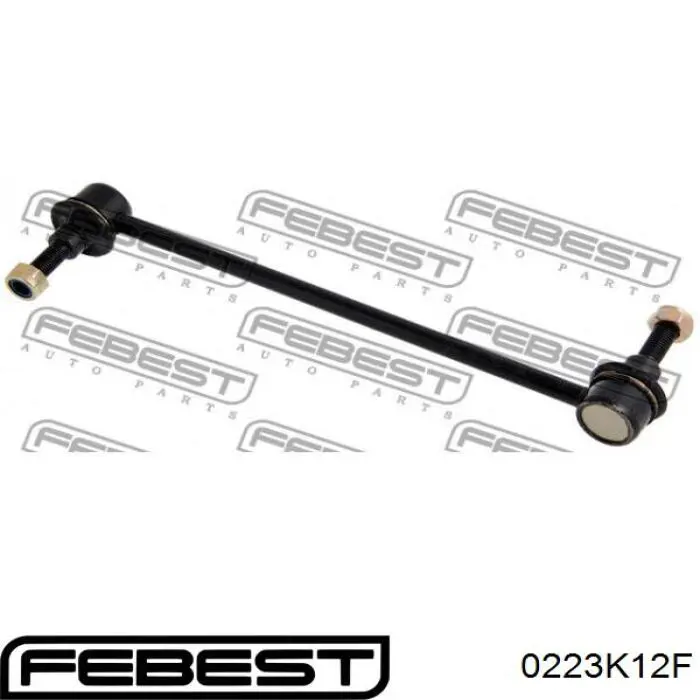 0223-K12F Febest soporte de barra estabilizadora delantera