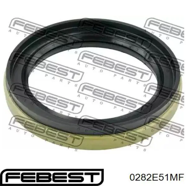 0282E51MF Febest cojinete de rueda delantero