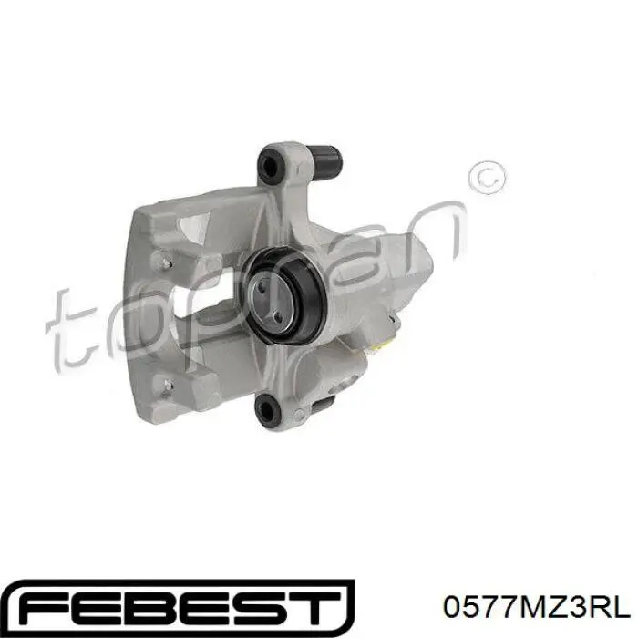 0577-MZ3RL Febest pinza de freno trasera izquierda