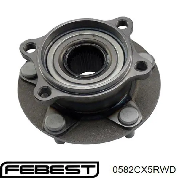 0582-CX5RWD Febest cubo de rueda trasero