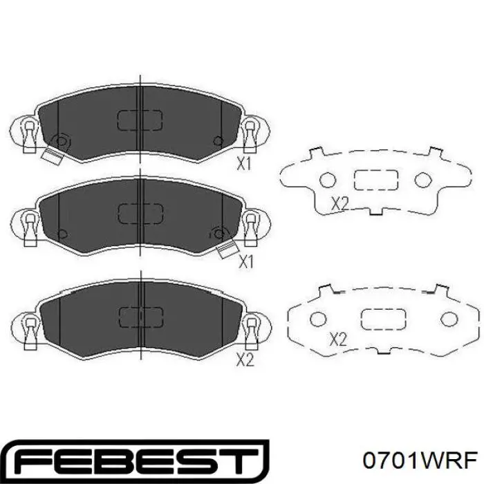 5520083840000 Suzuki pastillas de freno delanteras