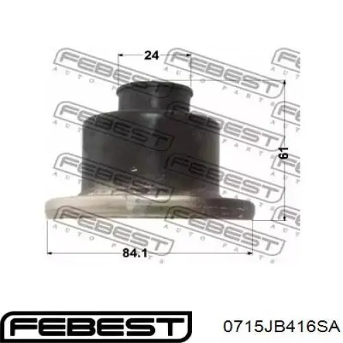  Bota Del Eje De Transmision para Suzuki Grand Vitara JB