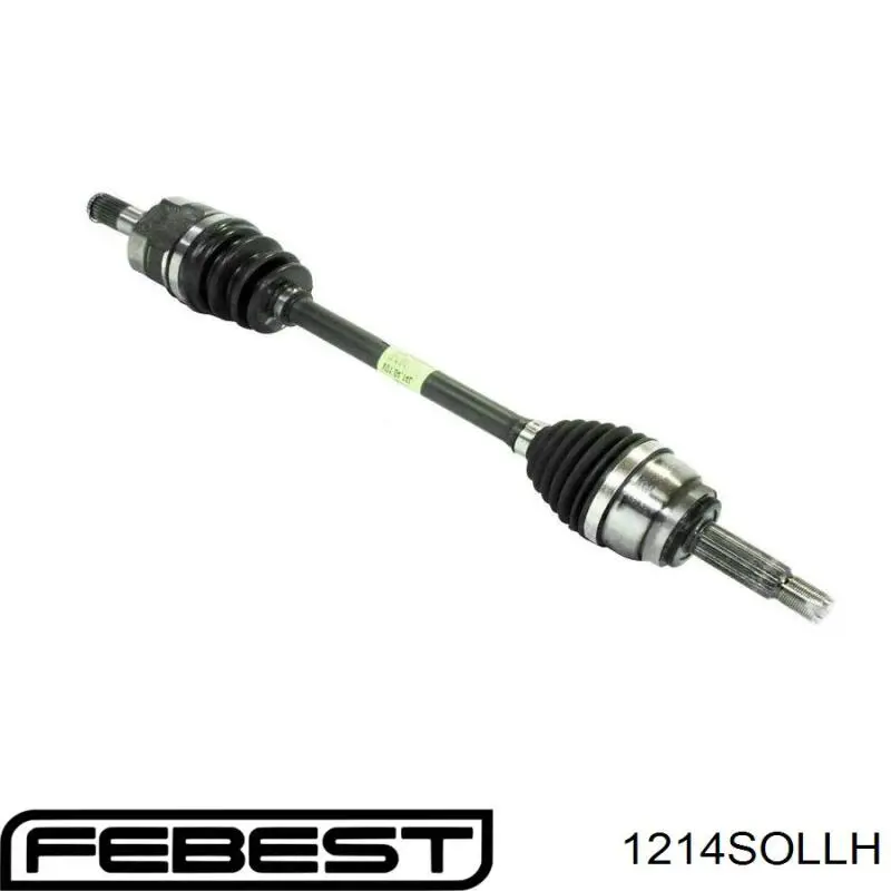 495001R010 Chrysler árbol de transmisión delantero izquierdo