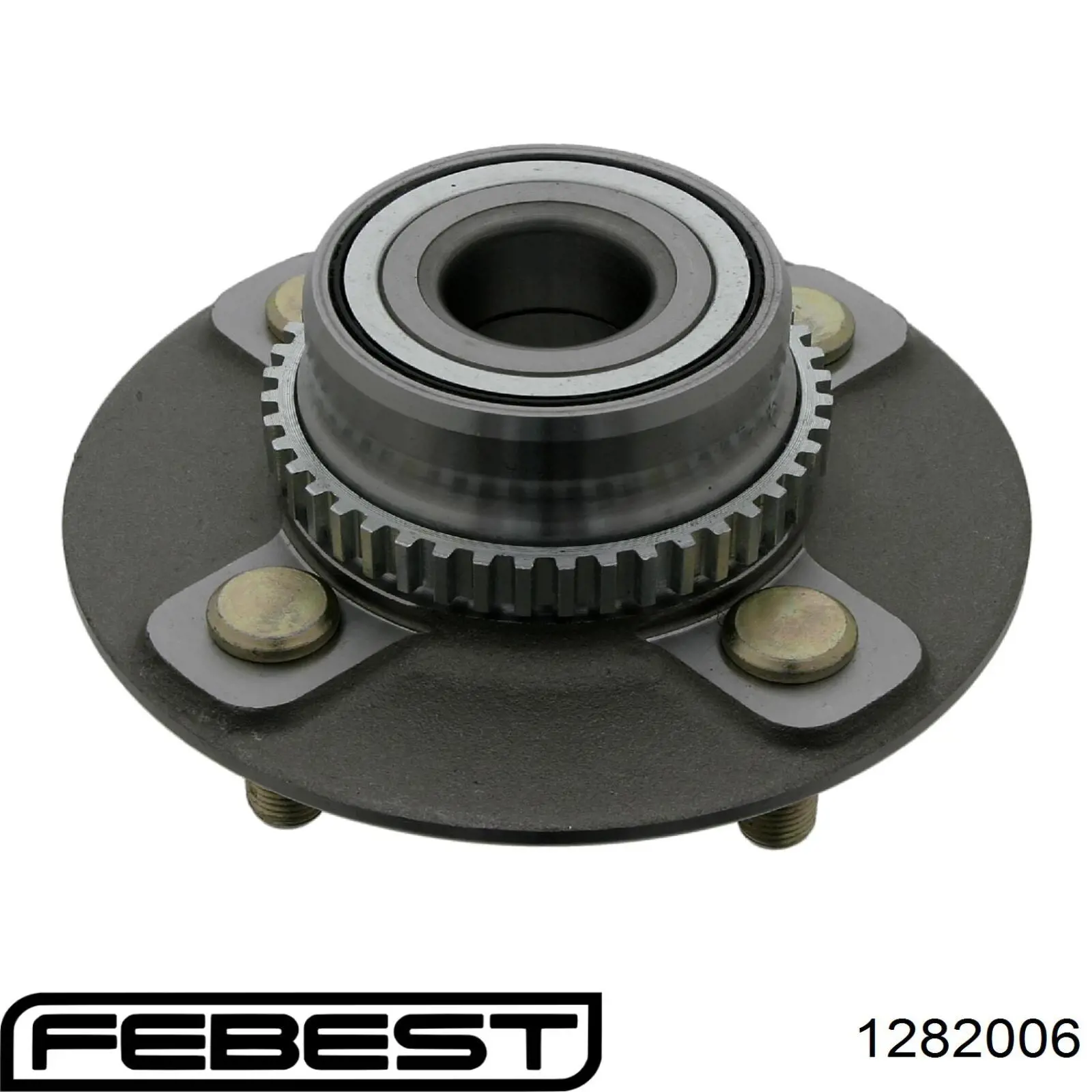 1282-006 Febest cubo de rueda trasero