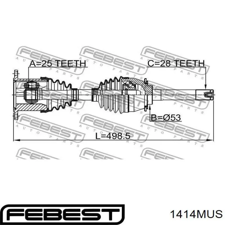 1414MUS Febest 