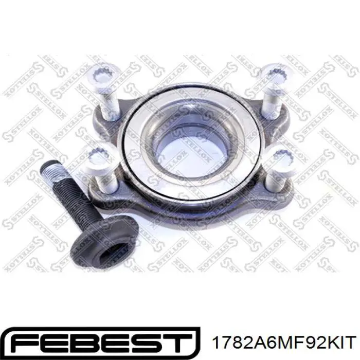 1782A6MF92KIT Febest cojinete de rueda delantero/trasero